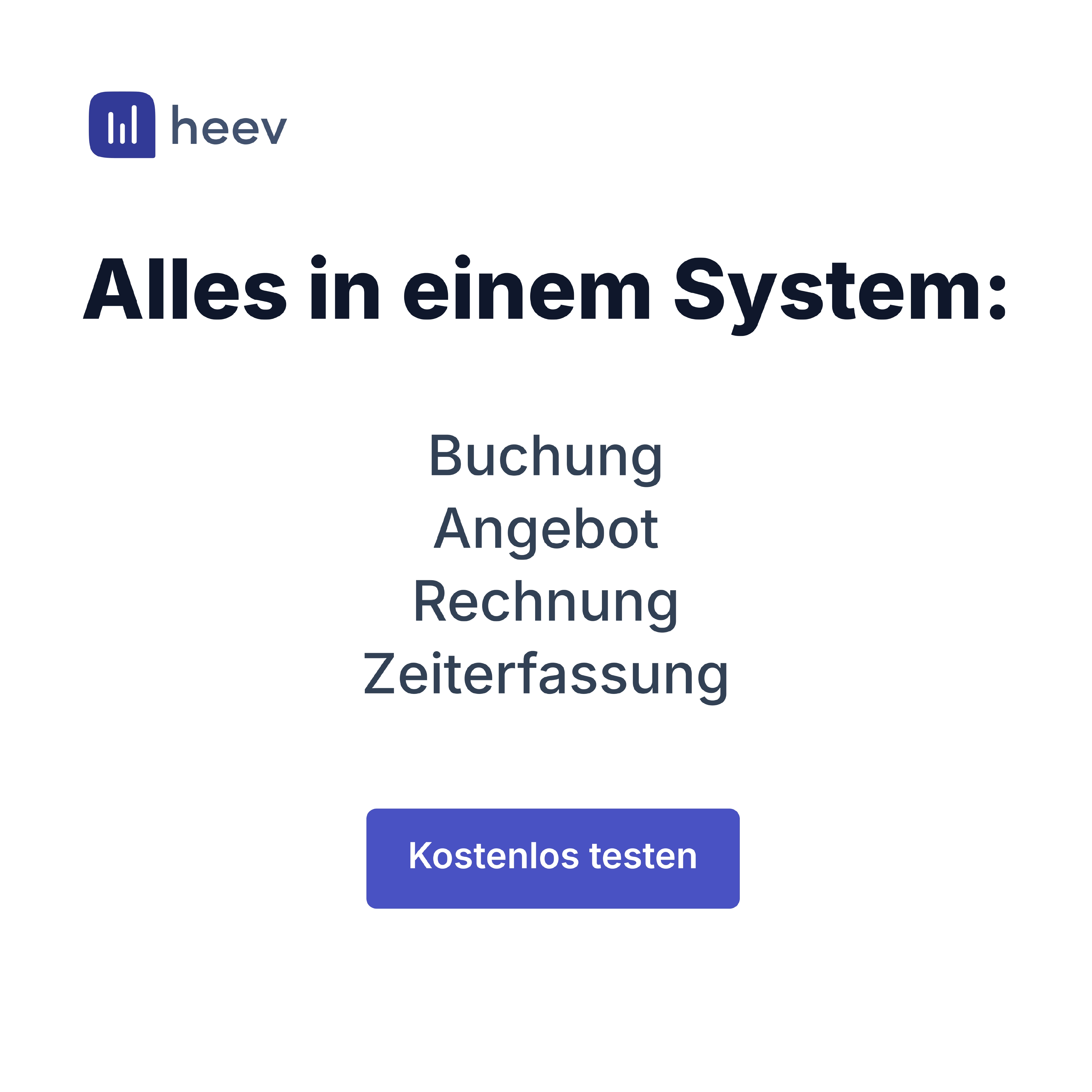 Erste Slide des Instagram Carousels für Heev.me